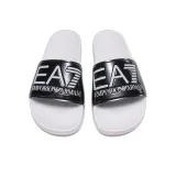 EMPORIO ARMANI EA7 Slide Slippers Men White