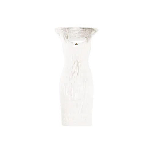 Vivienne Westwood Short-Sleeved Dresses Women's White