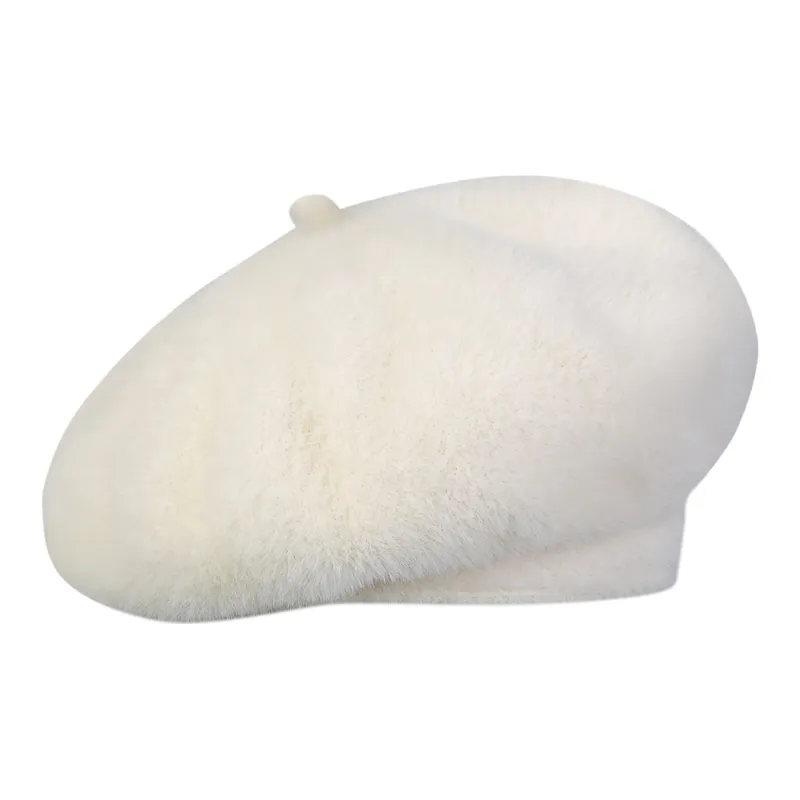 Guuka Polyamide Berets Unisex White-1