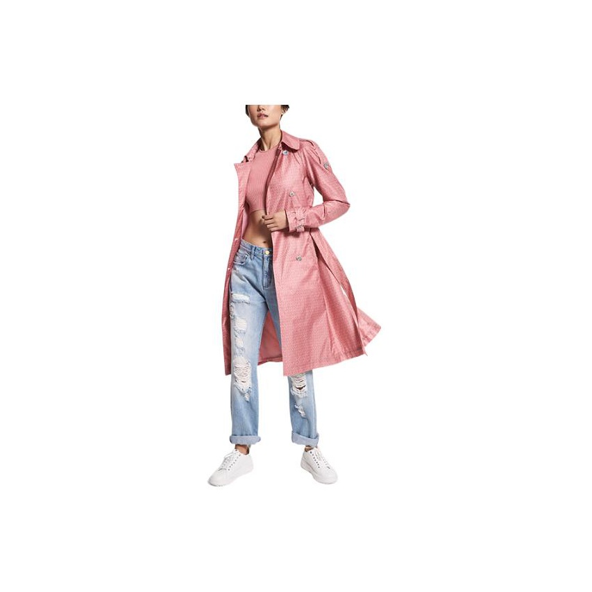 MICHAEL KORS Trench Coats Women s Pink