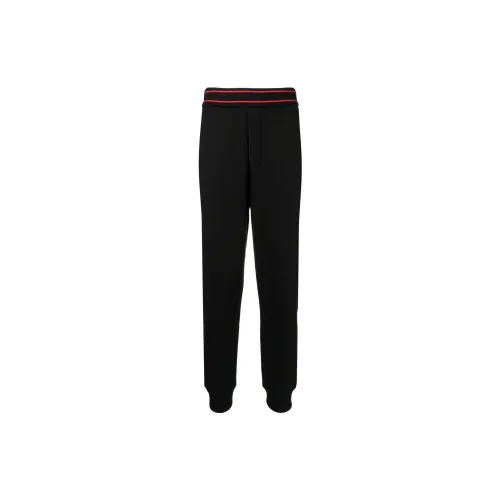 Alexander McQueen Knitted Sweatpants Men Black