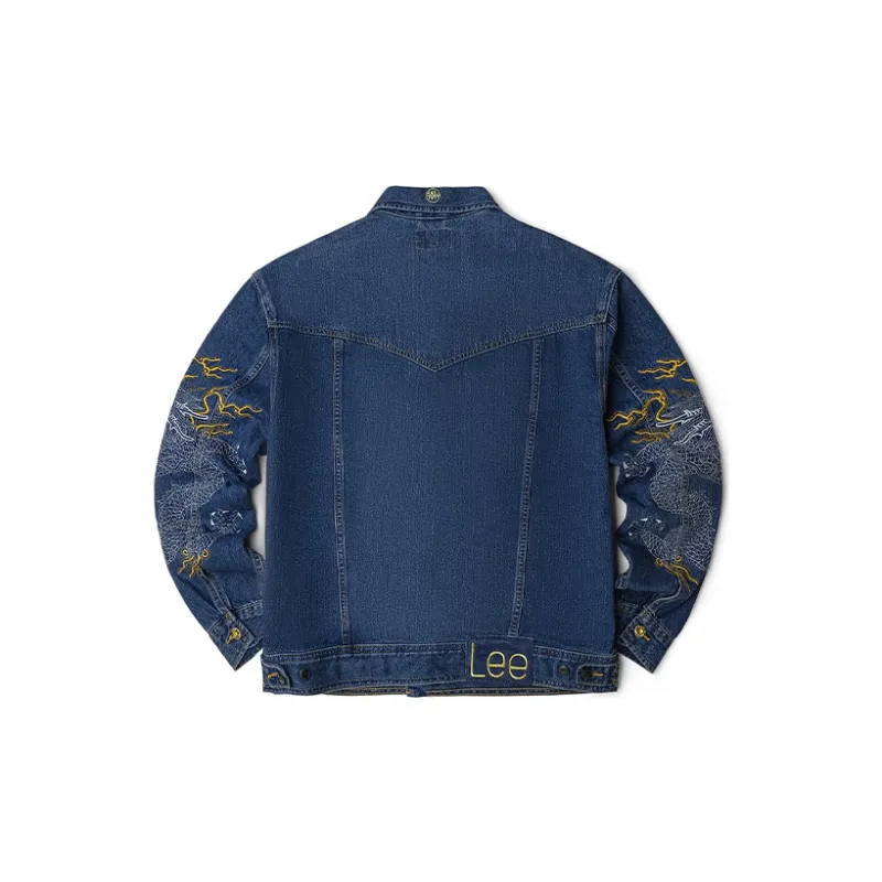 Lee FW22 Denim Jacket Men's Dark Blue-1