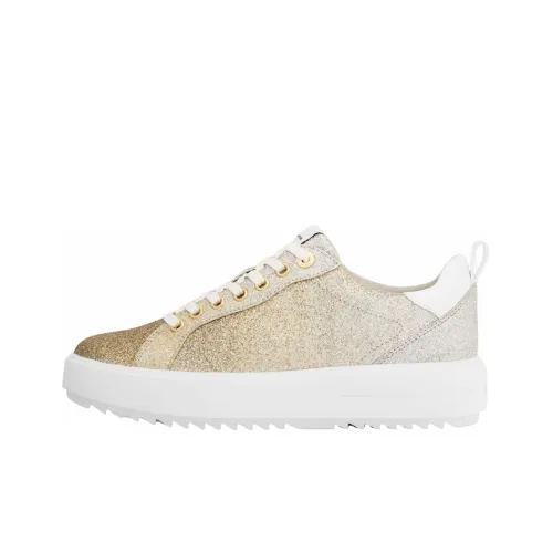MICHAEL KORS KORS Low-Top Stylish Skateboarding Shoes Women's Gold