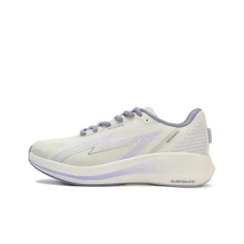 361° Flying Wing 2.0pro Breathable Low Top Running Shoes Women's White Purple