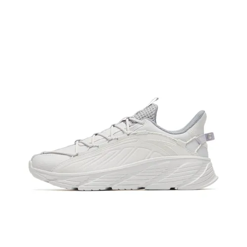 ANTA Running Shoes Women's Low-Top Salad Gray