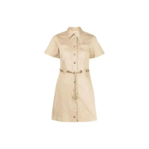 MICHAEL KORS Short-Sleeved Dresses Women's Khaki