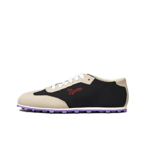 MARNI Pebble Casual Shoes Women's Low-Top Black/Beige