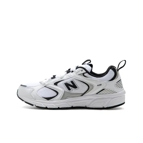 New Balance 408 Running Shoes Unisex Low-Top White/Black