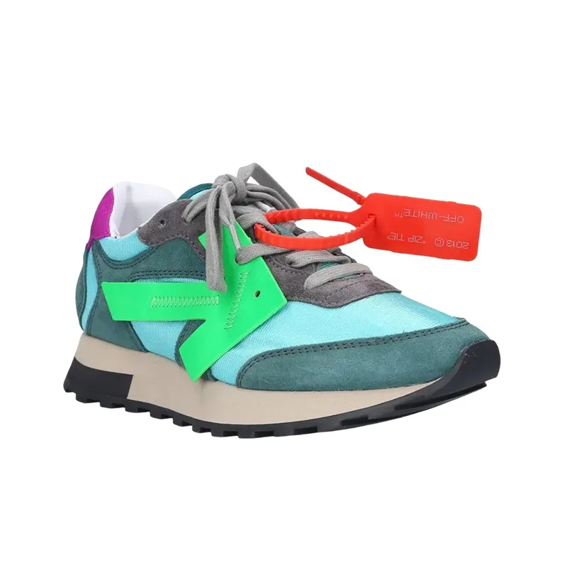 OFF WHITE Sports Casual Shoes Women's Turquoise-1