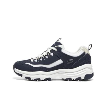 Skechers I Conik Cushioning Anti Slip And Wear Resistant Low Top Casual Shoes Women's Blue Color