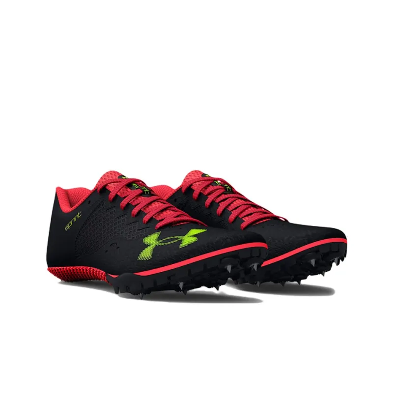 Under Armour Kick Sprint 4 Track Spikes 'Black Beta'-2