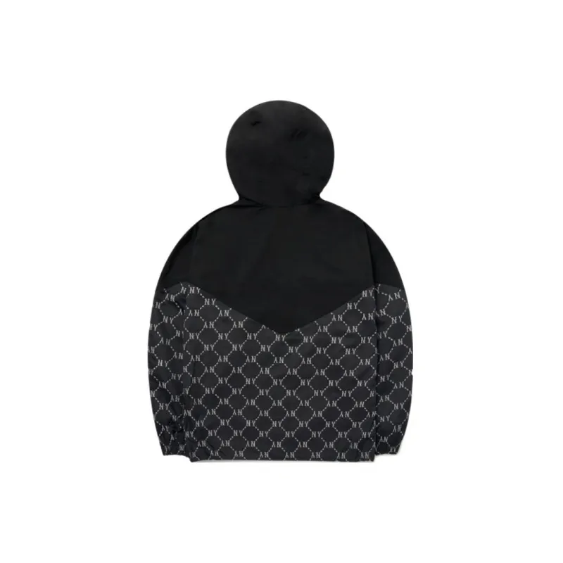 MLB Old Flower Jackets Unisex Black-1