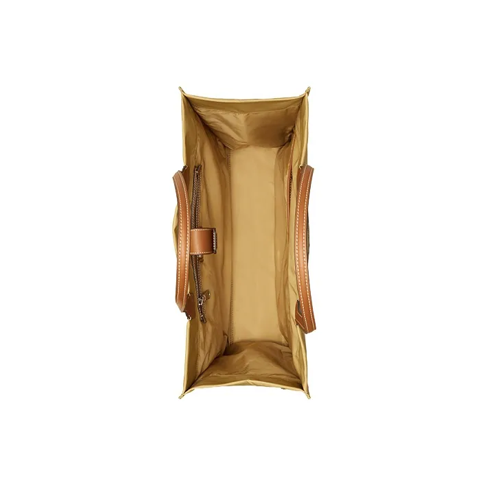 TORY BURCH Ella Polyamide Tote Bag, Shopping Bag, Handbag, Shoulder Bag Women's Cocoa Sand-2