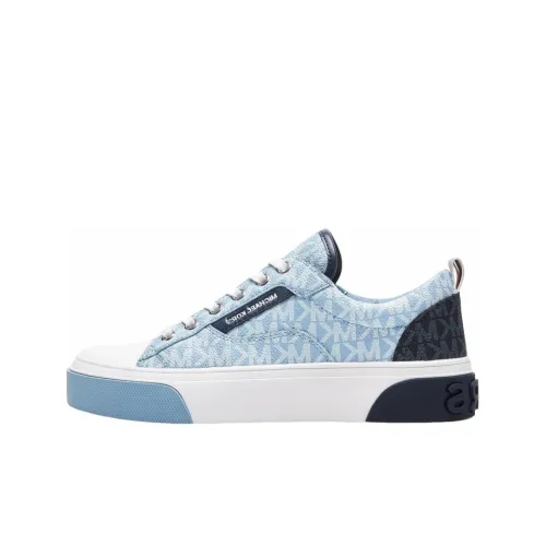MICHAEL KORS Oscar Low Top Stylish Skateboarding Shoes Women's Blue