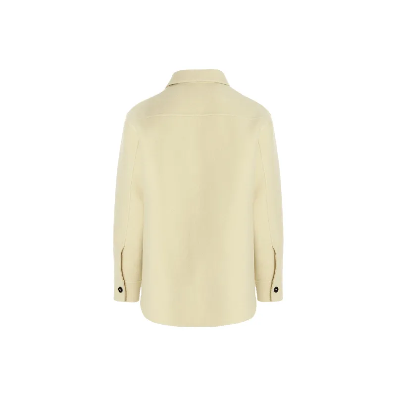 JIL SANDER Long Sleeved Buttoned Overshirt-1