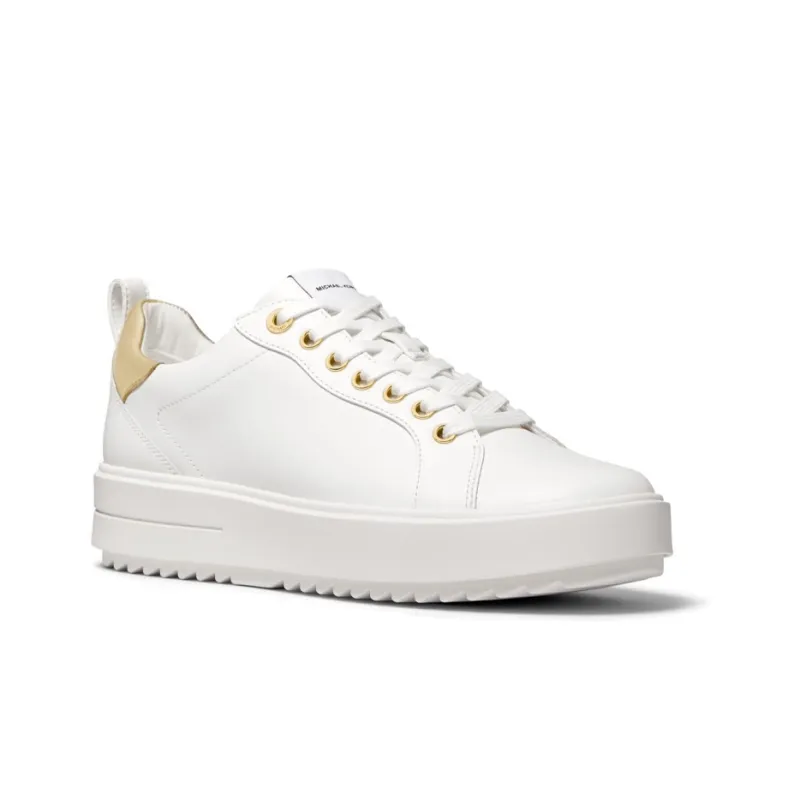 MICHAEL KORS Emmett Low Top Stylish Skateboarding Shoes Women's White-2