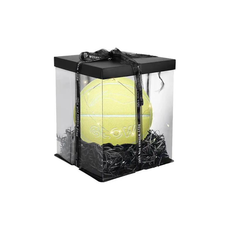 LiNing Badfive PU Basketball Yellow Size 7 Ball Glow in The Dark Training Unisex-7