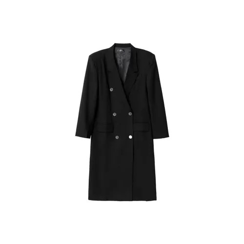 FRKM Coats Unisex Black