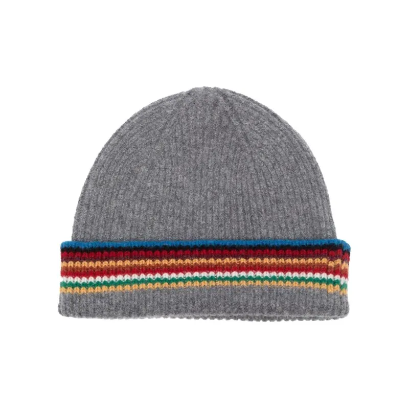 Paul Smith Beanies Unisex Gray-0