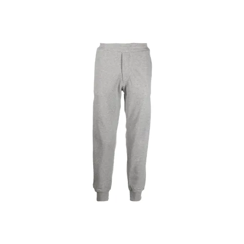 Alexander McQueen Knitted Sweatpants Men Light Gray