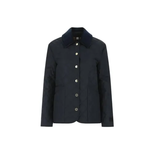 Burberry Jackets Women's Navy Blue