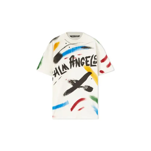 PALM ANGELS Brush Strokes Classic T-Shirt 