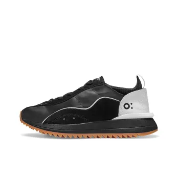 FAJO Ice Cream Silk Shoes Lightweight And Breathable Low Top Trendy Casual Shoes Unisex Sesame Black