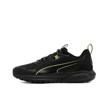PUMA Twitch Runner Trail 'Black Lime Squeeze'