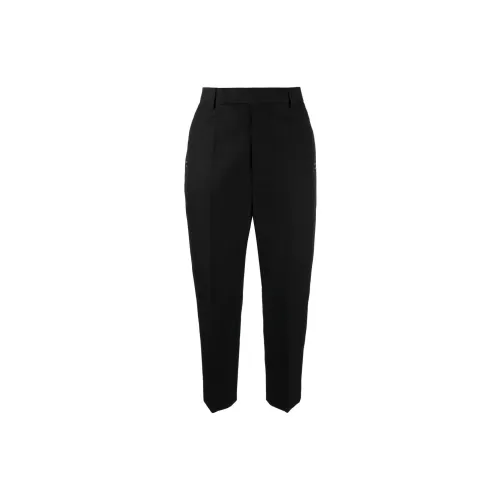 RICK OWENS Knitted Sweatpants Women's Black