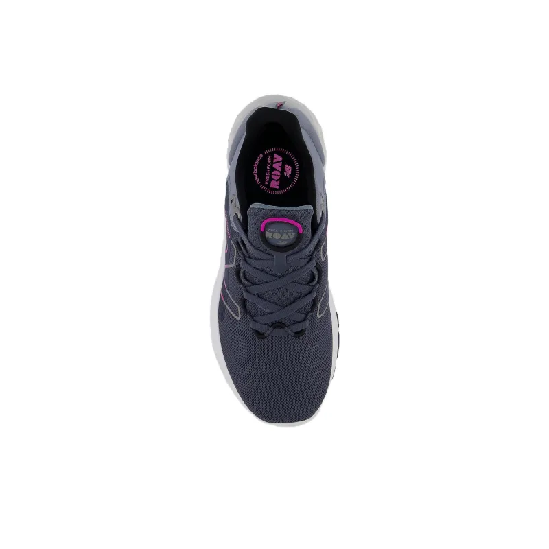 New Balance Fresh Foam Roav V2 'Black Gray Rose Red' Women's-3