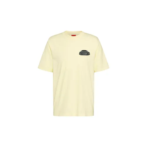 HUGO BOSS T-Shirts Men Light Yellow