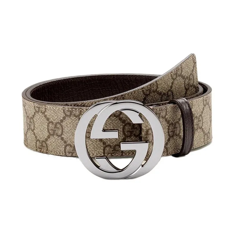 GUCCI PVC Belt Men's Width  4cm-0