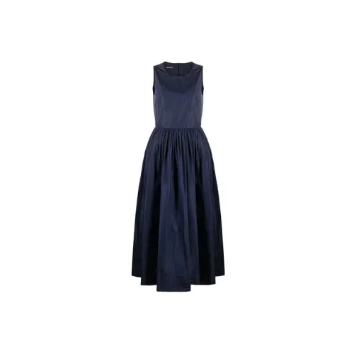 EMPORIO ARMANI Sleeveless Dresses Women's Blue