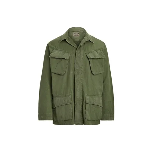 Polo Ralph Lauren Jackets Men Army Green