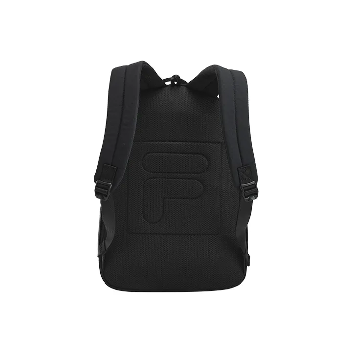 FILA Athletics Fabric Laptop Bag Backpack Large Size Unisex Pitch Black-2