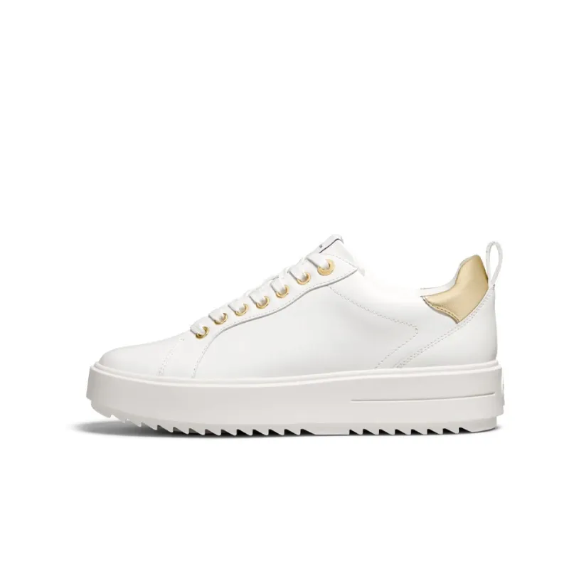 MICHAEL KORS Emmett Low Top Stylish Skateboarding Shoes Women's White-0