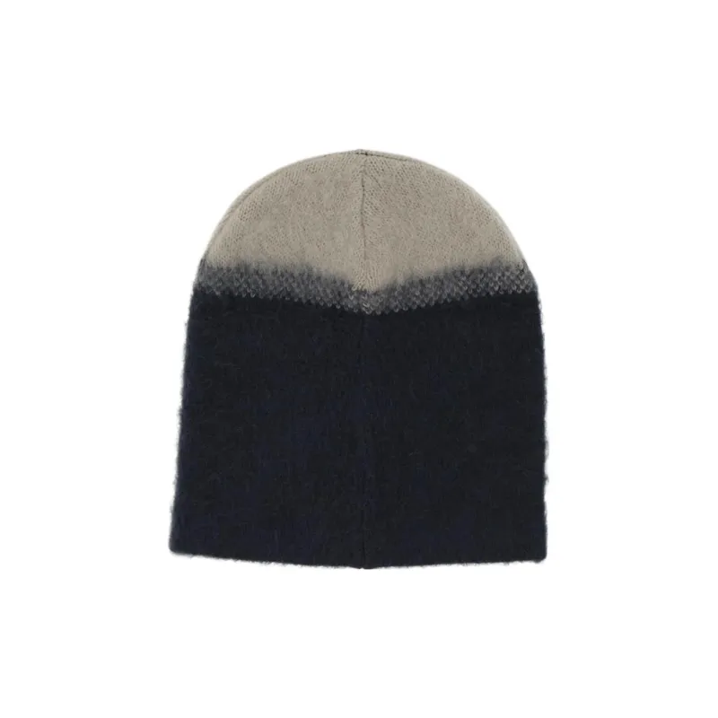 ETRO Logo Embroidered Two Tone Beanie-1