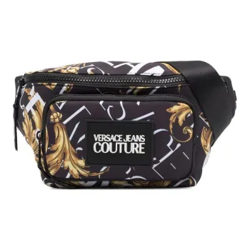 VERSACE JEANS COUTURE Nylon Fanny Pack Regular Men's Black