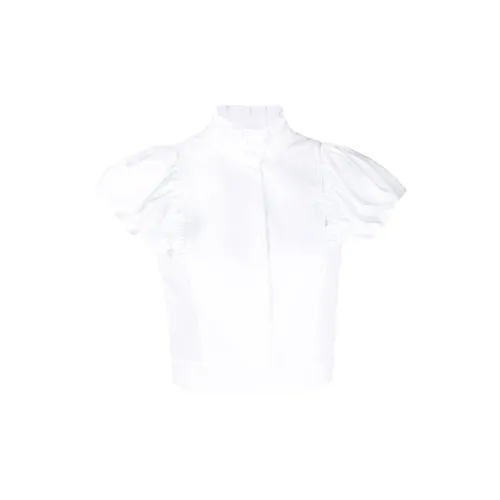 Alexander McQueen Crop Tops Women's White