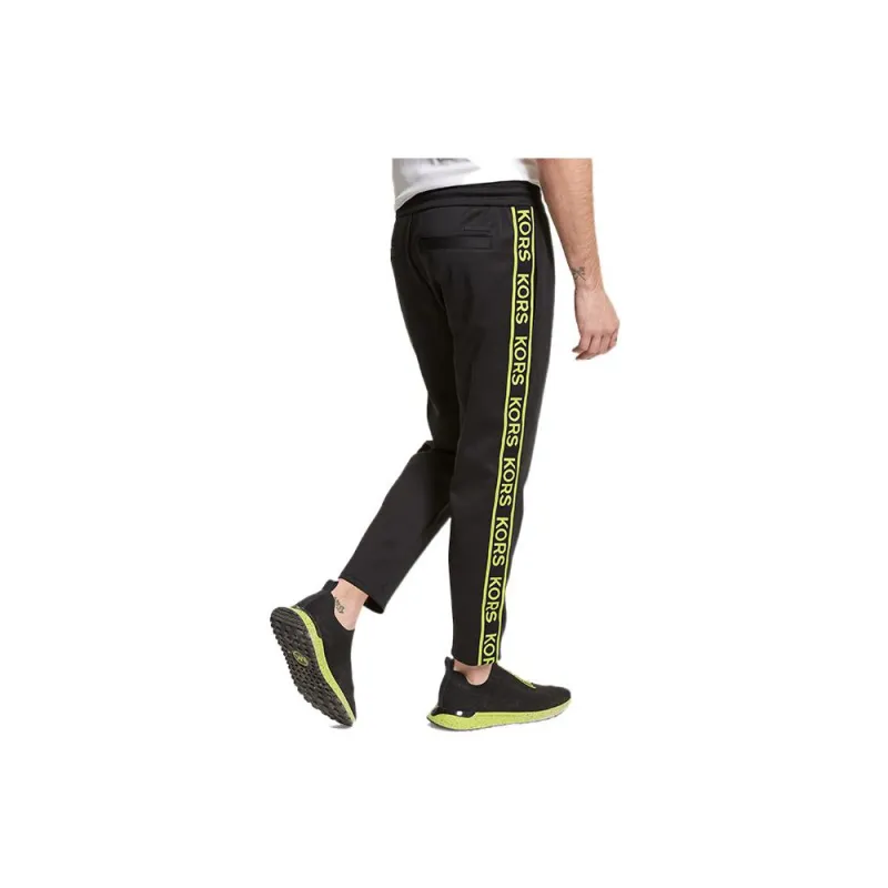 MICHAEL KORS Knitted Sweatpants Men's Black-1