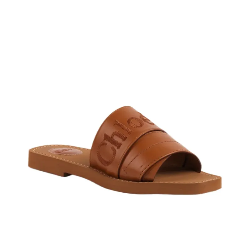 Chloé Woody Flat Mules Women's-2