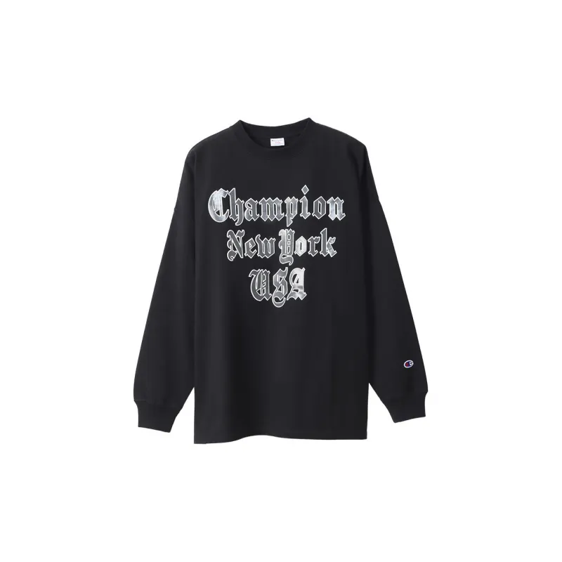 Champion FW22 Long Sleeved T Shirt Unisex-13