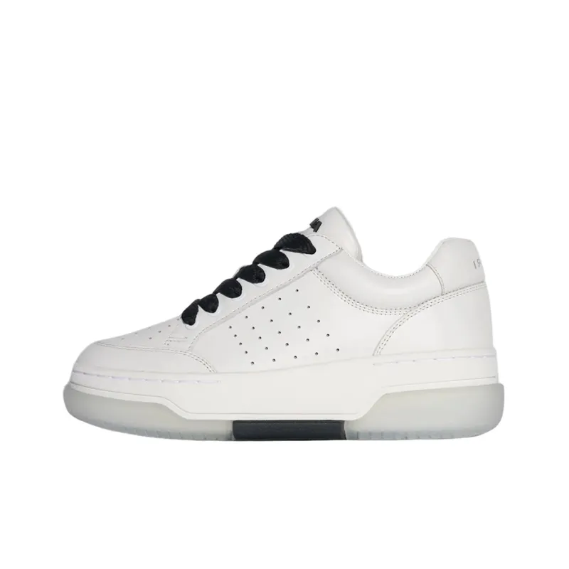 AMIRI Stadium Low Skateboard Shoes Women's Low-Top Black/White-0