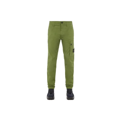 STONE ISLAND Cargo Pants Men Green