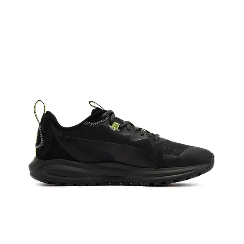 PUMA Twitch Runner Trail 'Black Lime Squeeze'-1