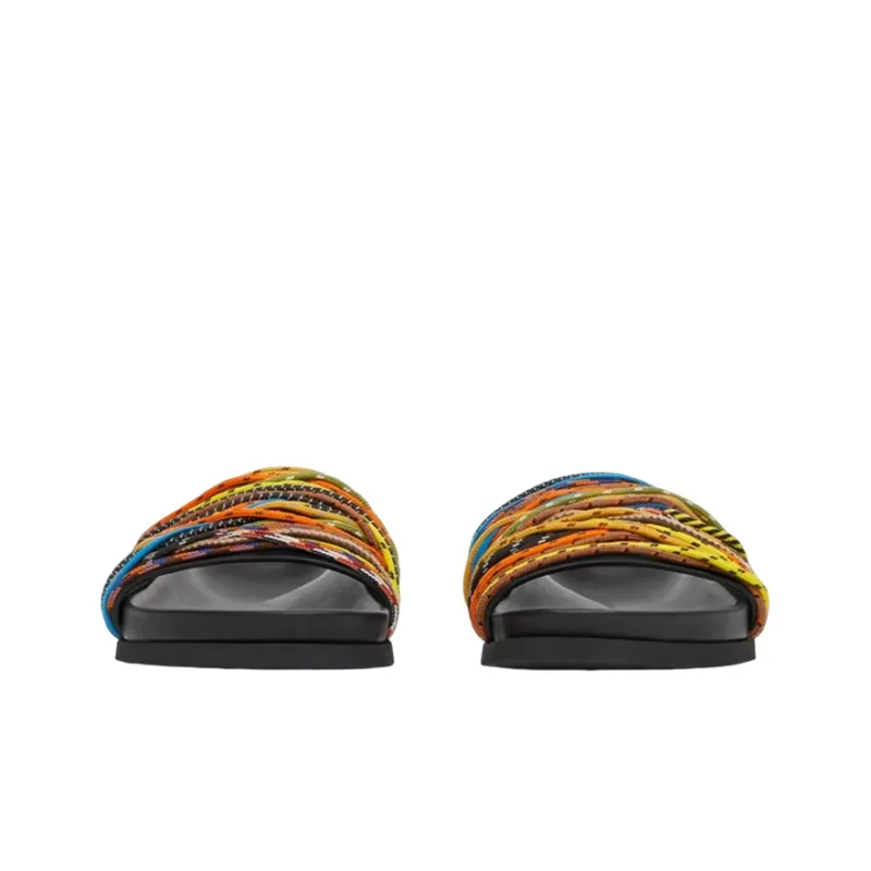 Burberry EVA Odor-Resistant Slide Slippers Men's Multicolor-2