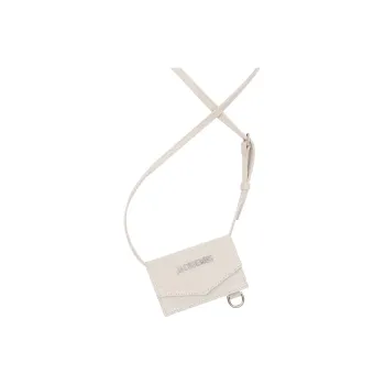 Jacquemus Linen Crossbody Bags Wallets Women's White