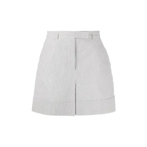 THOM BROWNE Casual Shorts Women's Silver