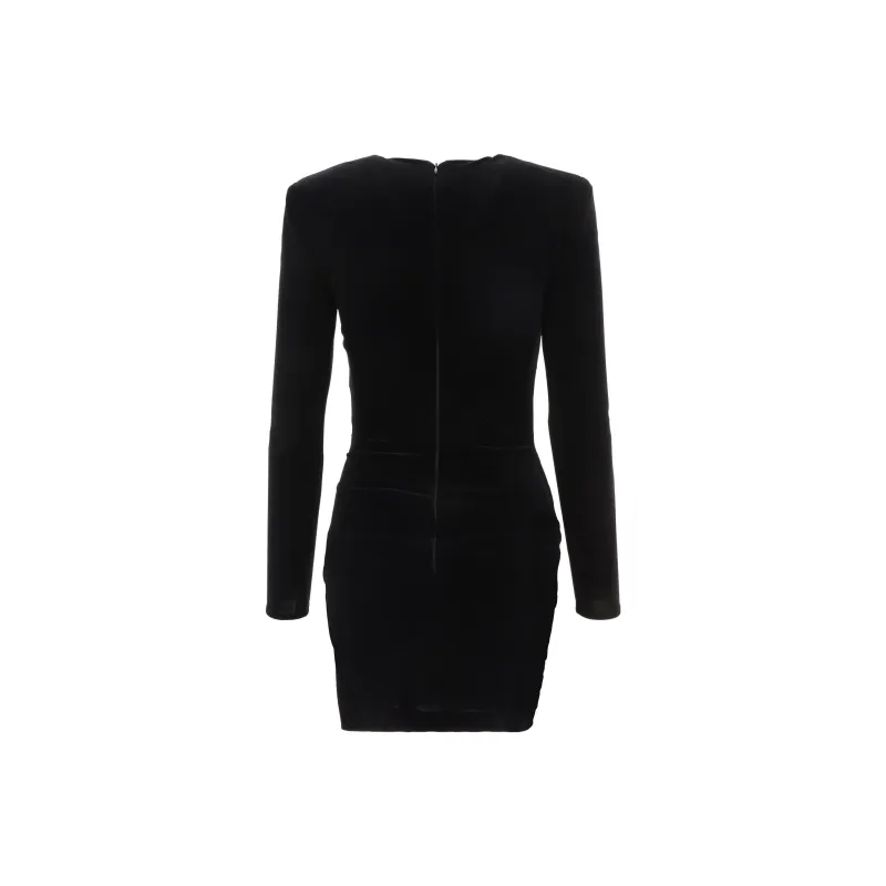 Elisabetta Franchi FW22 Dress Black-1