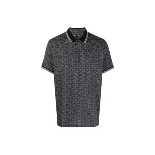 MICHAEL KORS Polo Shirts Men Black